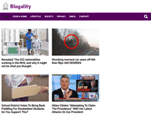 Tablet Screenshot of blogality.com